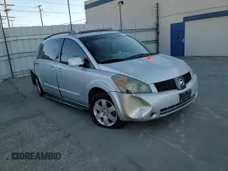 2006 Nissan Quest SE with VIN 5N1BV28U96N118097, listed as a Copart auction lot 78171414 with 0 mi miles and Salvage Title. Bid and sale history available at carsss.com. Image 12.
