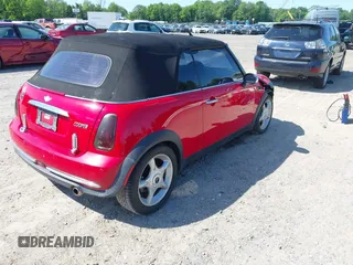 2005 MINI Convertible with VIN WMWRF33445TF62043, listed as a IAAI auction lot 42279363 with 173,067 mi miles and . Bid and sale history available at DreamBid. Image 4.
