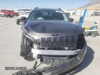 2019 Jeep Cherokee Altitude with VIN 1C4PJMLX1KD385480, listed as a Copart auction lot 74807884 with 17,622 mi miles and Salvage Title. Bid and sale history available at DreamBid. Image 5.