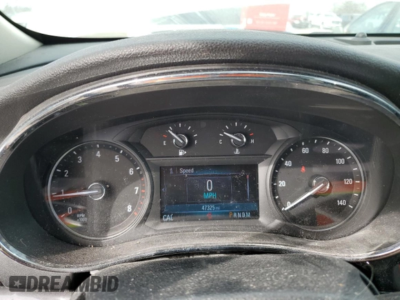 2021 Buick Encore Preferred with VIN KL4CJESB5MB352257, listed as a Copart auction lot 47042855 with 47,328 mi miles and Salvage Title. Bid and sale history available at carsss.com. Image 9.