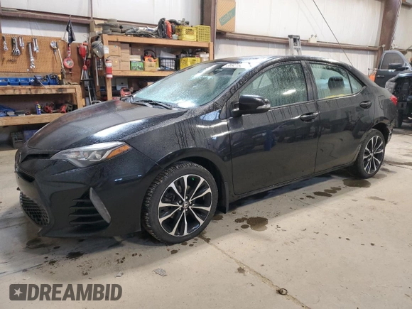 2019 Toyota Corolla L z VIN 2T1BURHE6KC152553, wystawiony jako Copart lot #61573735 z przebiegiem 102 006 mil mil oraz Szkoda całkowita • Salvage title. Historia ofert i sprzedaży dostępna na DreamBid. Obrazek 1.