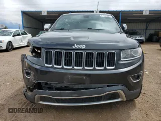 2014 Jeep Grand Cherokee Limited z VIN 1C4RJFBT6EC184557, wystawiony jako Copart lot #57657095 z przebiegiem 157 688 mil mil oraz Szkoda całkowita • Salvage title. Historia ofert i sprzedaży dostępna na DreamBid. Obrazek 5.