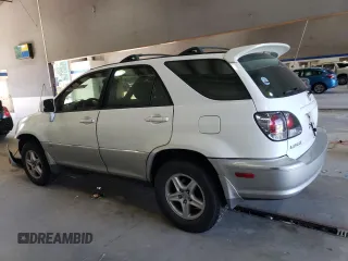 2002 Lexus RX 300 with VIN JTJHF10U720267677, listed as a Copart auction lot 74629634 with 190,105 mi miles and Salvage Title. Bid and sale history available at carsss.com. Image 2.