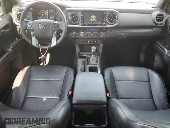 2022 Toyota Tacoma SR5 with VIN 3TYDZ5BN5NT013509, listed as a Copart auction lot 63307255 with 34,039 mi miles and Salvage title. Bid and sale history available at DreamBid. Image 8.
