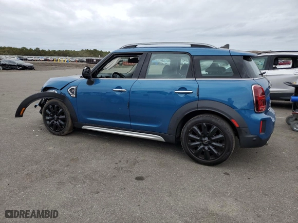 2022 MINI Countryman Cooper S with VIN WMZ83BR07N3N86193, listed as a Copart auction lot 72603234 with 29,406 mi miles and Salvage Title. Bid and sale history available at carsss.com. Image 2.