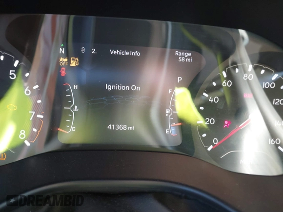 2022 Jeep Compass Trailhawk z VIN 3C4NJDDBXNT108822, wystawiony jako IAAI lot #41158116 z przebiegiem 41 368 mil mil oraz . Historia ofert i sprzedaży dostępna na DreamBid. Obrazek 7.