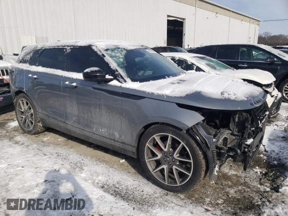 2024 Land Rover Range Rover Velar Dynamic SE z VIN SALYL2EX5RA384515, wystawiony jako Copart lot #88131545 z przebiegiem 10 079 mil mil oraz Szkoda całkowita • Salvage title. Historia ofert i sprzedaży dostępna na DreamBid. Obrazek 4.