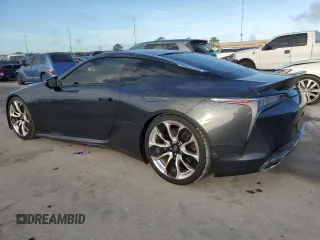2018 Lexus LC 500h z VIN JTHHP5AY7JA003004, wystawiony jako Copart lot #84737364 z przebiegiem 28 195 mil mil oraz Szkody całkowita. Historia ofert i sprzedaży dostępna na DreamBid. Obrazek 2.
