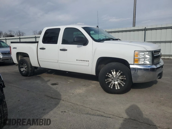 2013 Chevrolet Silverado 1500 LT with VIN 3GCPKSEA1DG108599, listed as a Copart auction lot 45978135 with 190,507 mi miles and Clean Title. Bid and sale history available at DreamBid. Image 4.
