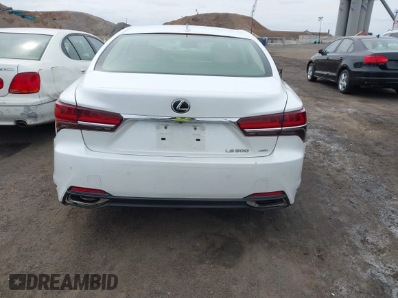 2018 Lexus LS with VIN JTHC51FF2J5002867, listed as a IAAI auction lot 41901468 with 102,602 mi miles. Bid and sale history available at carsss.com. Image 16.