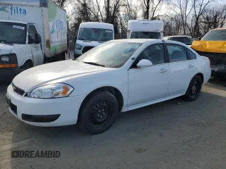 2014 Chevrolet Impala Limited Police Police with VIN 2G1WD5E36E1109954, listed as a Copart auction lot 81630204 with 89,079 mi miles and Clean Title. Bid and sale history available at carsss.com. Image 1.
