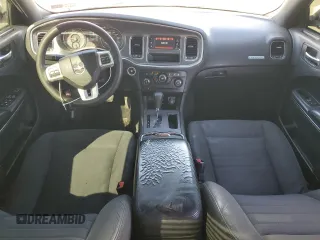 2014 Dodge Charger SE with VIN 2C3CDXBG9EH268119, listed as a Copart auction lot 55650705 with 185,024 mi miles and Salvage Title. Bid and sale history available at DreamBid. Image 8.