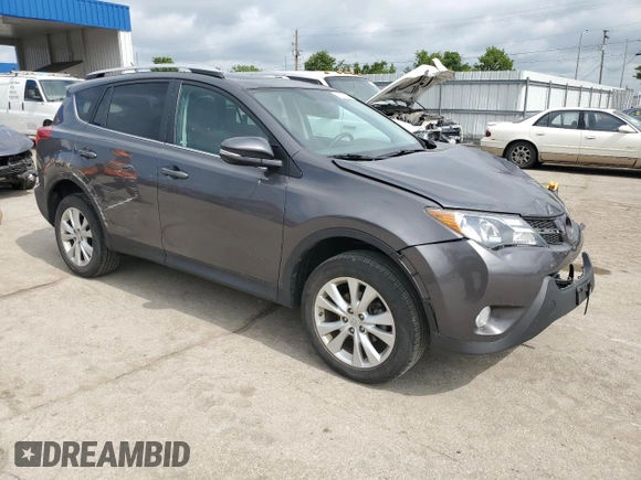 2013 Toyota RAV4 Limited with VIN 2T3YFREV6DW060165, listed as a Copart auction lot 61042955 with 77,374 mi miles and Salvage title. Bid and sale history available at DreamBid. Image 4.