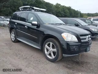 2009 Mercedes-Benz GL-Class 4.6L with VIN 4JGBF71E79A485850, listed as a IAAI auction lot 40288968 with NaN miles. Bid and sale history available at carsss.com. Image 1.