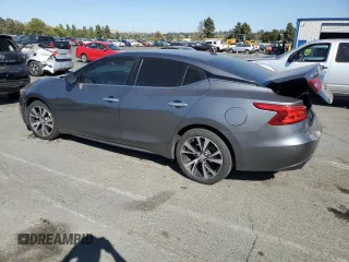 2016 Nissan Maxima SL with VIN 1N4AA6AP4GC441502, listed as a Copart auction lot 63307305 with 109,760 mi miles and Salvage title. Bid and sale history available at DreamBid. Image 2.