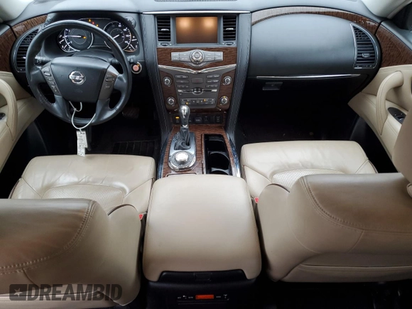 2018 Nissan Armada SV with VIN JN8AY2NC7J9550101, listed as a Copart auction lot 44971355 with 136,149 mi miles and Clean Title. Bid and sale history available at carsss.com. Image 8.