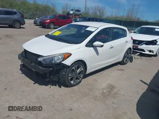 2016 Kia Forte EX with VIN KNAFX5A84G5628970, listed as a IAAI auction lot 42098764 with 92,003 mi miles and . Bid and sale history available at DreamBid. Image 2.