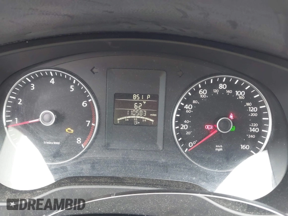2012 Volkswagen Jetta SE с VIN 3VWDP7AJ5CM451193, выставлен на аукционе IAAI как лот 42228110 с пробегом 110 583 миль миль и . История ставок и продаж доступна на DreamBid. Изображение 7.