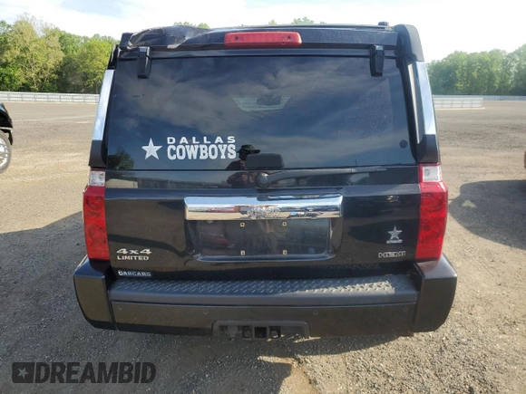 2010 Jeep Commander Limited with VIN 1J4RG5GT1AC129682, listed as a Copart auction lot 55215375 with 36,906 mi miles and Salvage title. Bid and sale history available at DreamBid. Image 6.