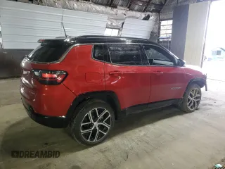2024 Jeep Compass Limited с VIN 3C4NJDCNXRT158976, выставлен на аукционе Copart как лот 53246675 с пробегом 1 533 миль миль и Списание • Salvage title. История ставок и продаж доступна на DreamBid. Изображение 3.