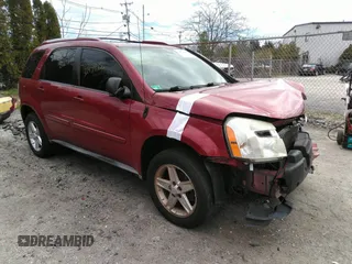 2005 Chevrolet Equinox LT z VIN 2CNDL73F156031768, wystawiony jako IAAI lot #32959456 z przebiegiem 179 032 mil mil oraz . Historia ofert i sprzedaży dostępna na DreamBid. Obrazek 1.
