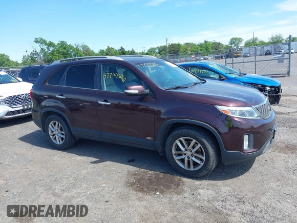 2015 Kia Sorento LX z VIN 5XYKTCA60FG638823, wystawiony jako IAAI lot #42277546 z przebiegiem 147 444 mil mil oraz . Historia ofert i sprzedaży dostępna na DreamBid. Obrazek 13.