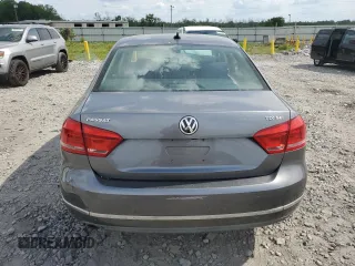 2014 Volkswagen Passat TDI SEL Premium with VIN 1VWCN7A33EC120555, listed as a Copart auction lot 54353295 with 117,436 mi miles and Clean Title. Bid and sale history available at carsss.com. Image 6.