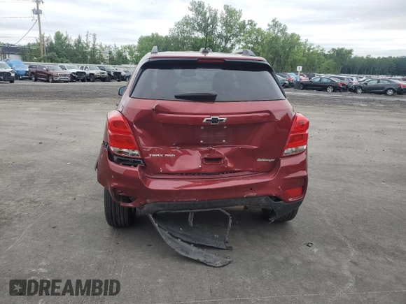 2021 Chevrolet Trax LT with VIN KL7CJPSB0MB311968, listed as a Copart auction lot 62835965 with 92,365 mi miles and Salvage title. Bid and sale history available at DreamBid. Image 6.