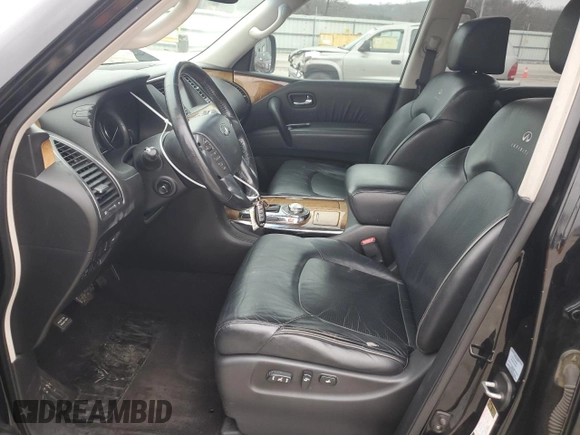2012 Infiniti QX56 8-passenger z VIN JN8AZ2NC6C9316225, wystawiony jako Copart lot #42955725 z przebiegiem 204 534 mil mil oraz Szkoda całkowita • Salvage title. Historia ofert i sprzedaży dostępna na DreamBid. Obrazek 7.
