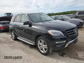 2014 Mercedes-Benz M 350 with VIN 4JGDA5HB2EA330804, listed as a Copart auction lot 52989925 with 127,003 mi miles and Salvage title. Bid and sale history available at DreamBid. Image 4.