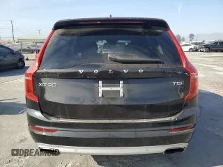 2020 Volvo XC90 Momentum with VIN YV4102PK3L1601292, listed as a Copart auction lot 87315894 with 90,059 mi miles and Salvage Title. Bid and sale history available at carsss.com. Image 6.