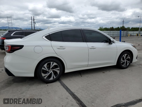 2022 Subaru Legacy Premium with VIN 4S3BWAD62N3004696, listed as a Copart auction lot 58520295 with 43,042 mi miles and Clean title. Bid and sale history available at DreamBid. Image 3.
