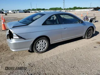 2005 Honda Civic Cpe LX with VIN 1HGEM22585L020146, listed as a Copart auction lot 54014185 with 189,567 mi miles and Salvage Title. Bid and sale history available at carsss.com. Image 3.