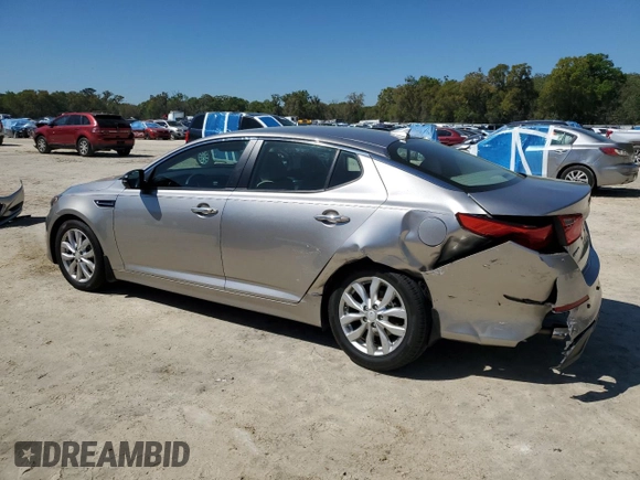 2014 Kia Optima EX with VIN 5XXGN4A76EG311621, listed as a Copart auction lot 49707395 with 66,968 mi miles and Salvage Title. Bid and sale history available at carsss.com. Image 2.
