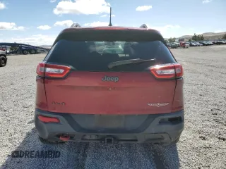 2014 Jeep Cherokee Trailhawk with VIN 1C4PJMBS7EW157305, listed as a Copart auction lot 49436685 with 138,446 mi miles and Salvage Title. Bid and sale history available at carsss.com. Image 6.