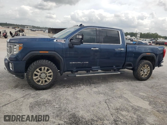 2022 GMC Sierra 2500HD Denali z VIN 1GT49REY4NF295392, wystawiony jako Copart lot #53458505 z przebiegiem 67 522 mil mil oraz Czysty tytuł • Clean title. Historia ofert i sprzedaży dostępna na DreamBid. Obrazek 1.