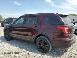 2018 Ford Explorer XLT with VIN 1FM5K8D85JGA96646, listed as a Copart auction lot 57158185 with 90,657 mi miles and Salvage title. Bid and sale history available at DreamBid. Image 2.