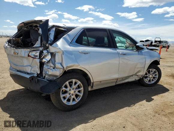 2021 Chevrolet Equinox LT with VIN 3GNAXUEV9MS142199, listed as a Copart auction lot 54331385 with 58,924 mi miles and Salvage title. Bid and sale history available at DreamBid. Image 3.
