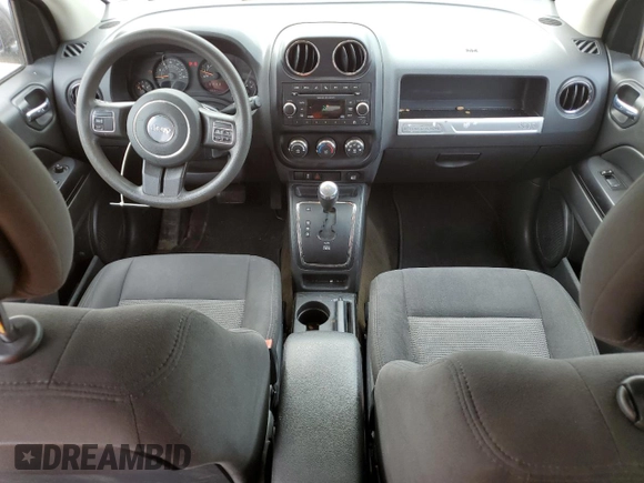 2017 Jeep Compass Sport SE with VIN 1C4NJCBA6HD147910, listed as a Copart auction lot 59218475 with 137,737 mi miles and Clean title. Bid and sale history available at DreamBid. Image 8.
