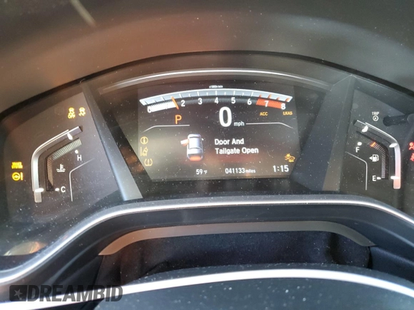 2020 Honda CR-V EX-L with VIN 5J6RW2H8XLA010104, listed as a Copart auction lot 88799915 with 41,133 mi miles and Salvage Title. Bid and sale history available at carsss.com. Image 9.
