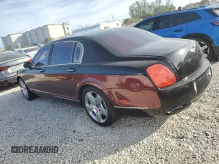 2006 Bentley Flying Spur with VIN SCBBR53W96C031785, listed as a Copart auction lot 81912514 with 58,606 mi miles and Salvage Title. Bid and sale history available at DreamBid. Image 2.