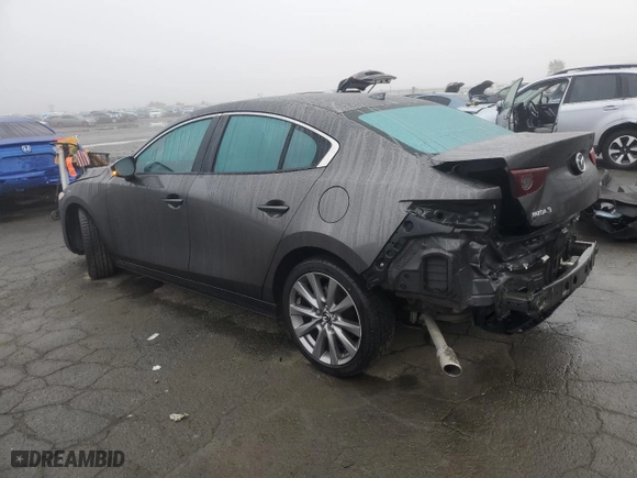 2020 Mazda Mazda3 Sedan Preferred Package with VIN 3MZBPADL7LM135506, listed as a Copart auction lot 85570554 with 47,861 mi miles and Salvage Title. Bid and sale history available at carsss.com. Image 2.