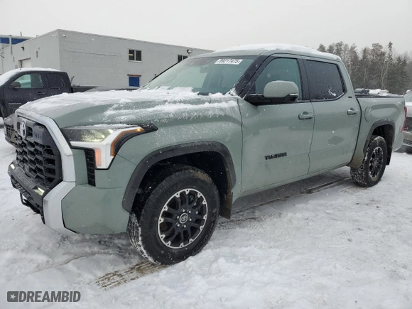 2024 Toyota Tundra 4WD SR5 with VIN 5TFLA5DB0RX221296, listed as a Copart auction lot 89217475 with 732 mi miles and Clean Title. Bid and sale history available at carsss.com. Image 1.