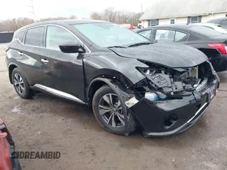2021 Nissan Murano S z VIN 5N1AZ2AS1MC110318, wystawiony jako IAAI lot #40955798 z przebiegiem 82 246 mil mil oraz . Historia ofert i sprzedaży dostępna na DreamBid. Obrazek 1.