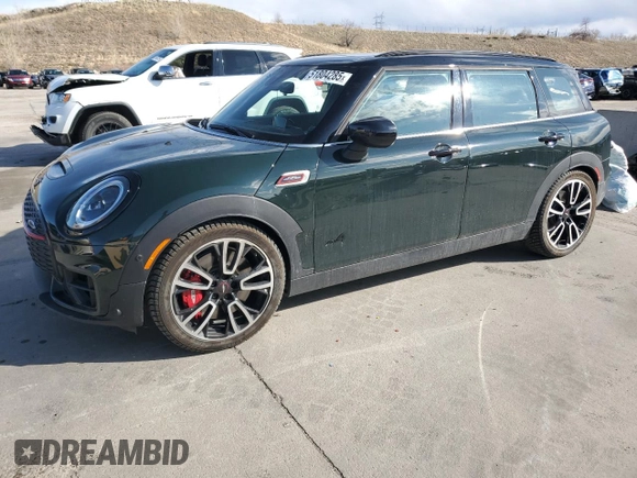 2024 MINI Clubman John Cooper Works with VIN WMWJZ9C0XR2V95190, listed as a Copart auction lot 51804285 with 11,987 mi miles and Salvage Title. Bid and sale history available at DreamBid. Image 1.