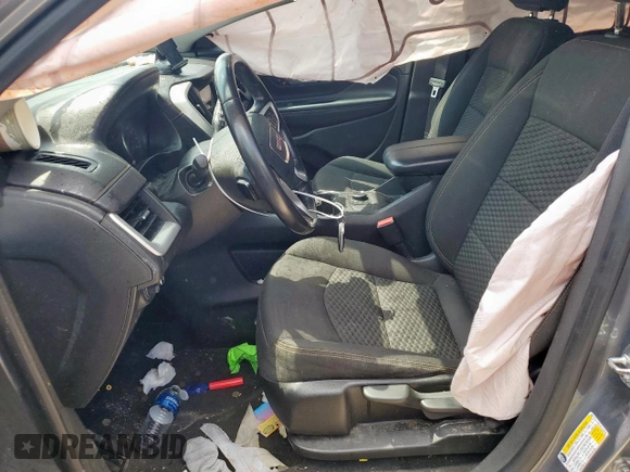 2019 GMC Terrain SLE with VIN 3GKALMEV4KL232165, listed as a Copart auction lot 58780225 with 82,117 mi miles and Salvage title. Bid and sale history available at DreamBid. Image 7.
