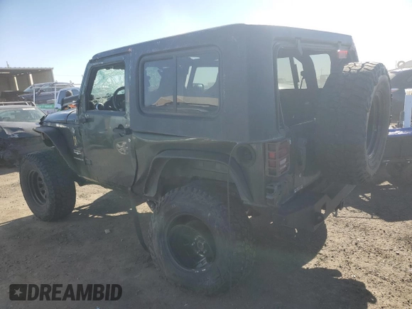 2008 Jeep Wrangler Sahara with VIN 1J4FA54178L653453, listed as a Copart auction lot 45490235 with 95,250 mi miles and Salvage title. Bid and sale history available at DreamBid. Image 2.