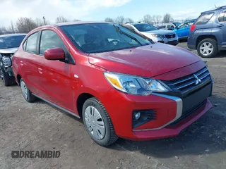 2022 Mitsubishi Mirage ES z VIN ML32FUFJ0NHF06912, wystawiony jako IAAI lot #41995721 z przebiegiem 26 752 mil mil oraz . Historia ofert i sprzedaży dostępna na DreamBid. Obrazek 1.
