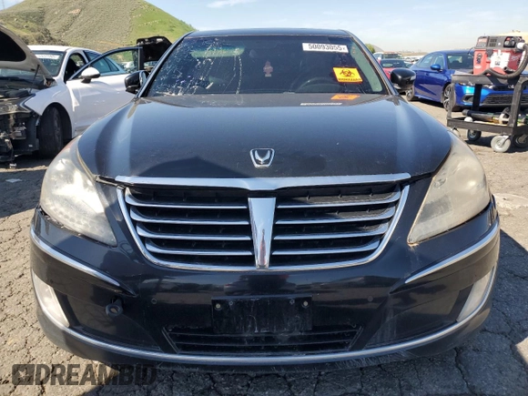2012 Hyundai Equus Signature z VIN KMHGH4JH7CU045352, wystawiony jako Copart lot #50093055 z przebiegiem 157 338 mil mil oraz Tytuł czysty. Historia ofert i sprzedaży dostępna na DreamBid. Obrazek 5.