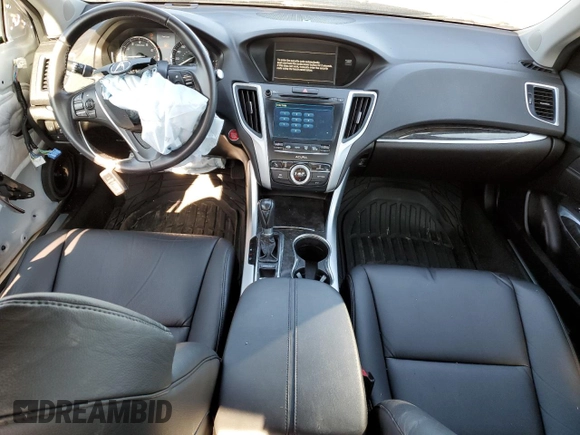 2020 Acura TLX with VIN 19UUB1F38LA015199, listed as a Copart auction lot 53743653 with 44,257 mi miles. Bid and sale history available at carsss.com. Image 8.